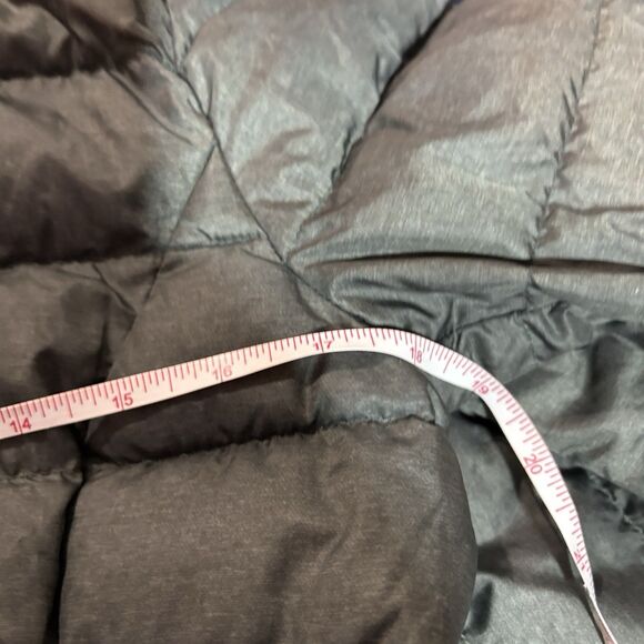 Eddie Bauer Women’s Down Puffer Jacket Gray Quilted Coat Warm Winter Size S - Picture 6 of 8